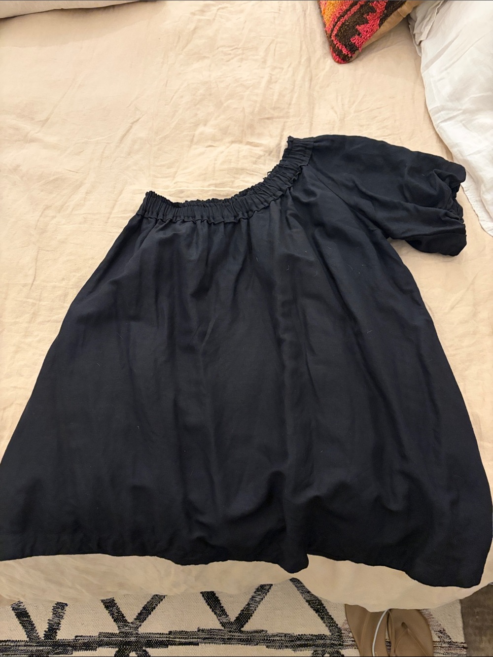 Women's Off-Shoulder black dress